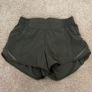 Women's Dark Green Hotty Hot 2.5 Short